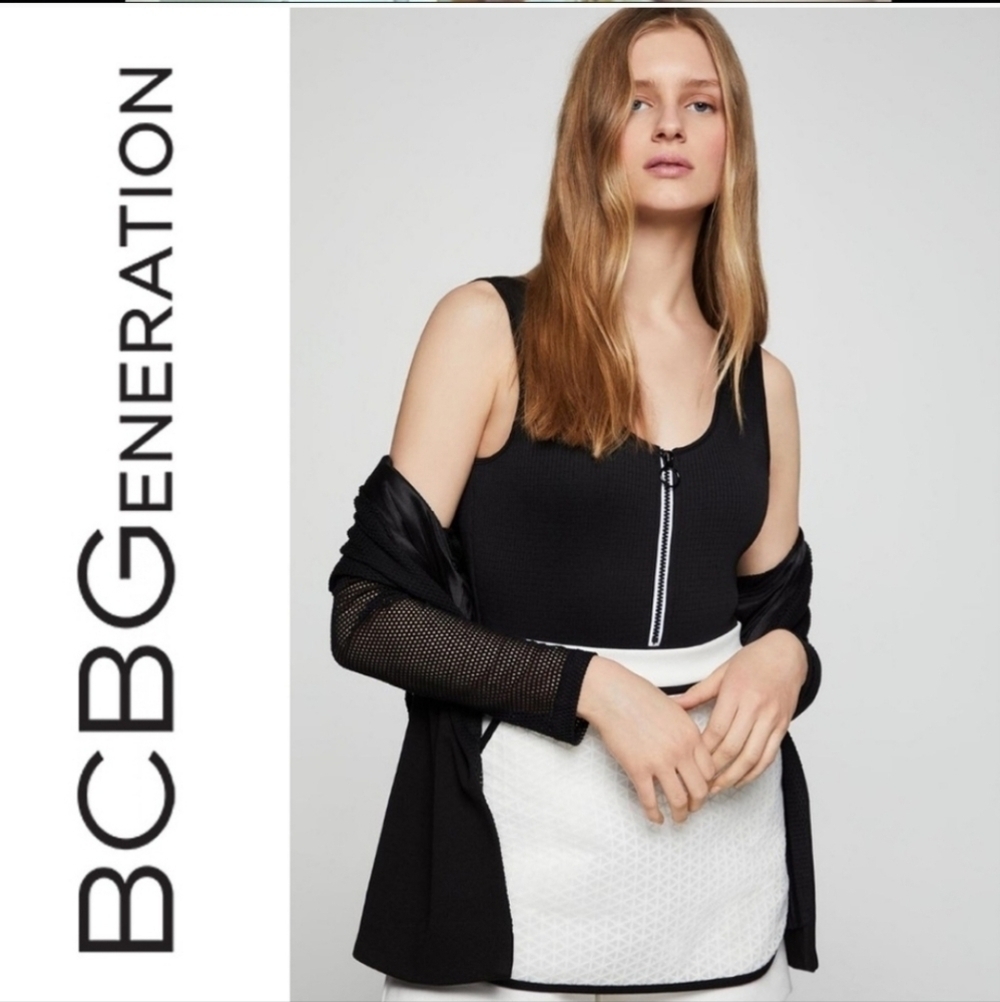 BCBGeneration Bodysuit Blk Size S - Picture 7 of 8